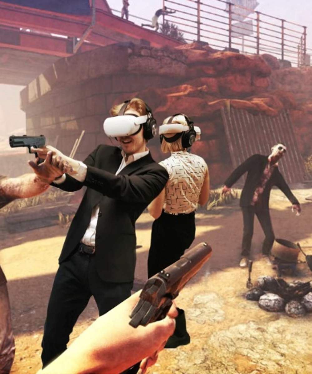 Play together in virtual reality
