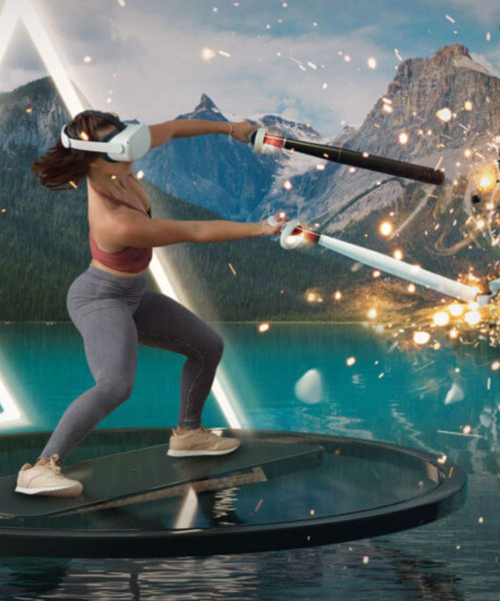Have a workout in virtual reality